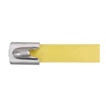 MLT Tie, 316 SS, Fully Coated, Heavy, 7.|Panduit Composants Industriels-PNUMLTFC2H-LP316YL