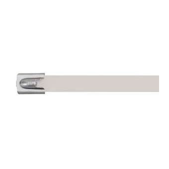 MLT Tie, 316 SS, Fully Coated, Heavy, 14|Panduit Composants Industriels-PNUMLTFC4H-LP316WH