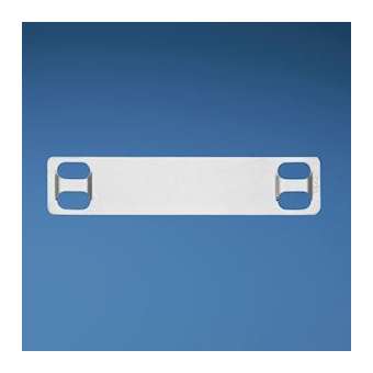 Marker Plate, Alum, 4 Hole, 3.5' x.75'|Panduit Composants Industriels-PNUMMP350H-CAL