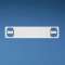Marker Plate, Alum, 4 Hole, 3.5' x.75'|Panduit Composants Industriels-PNUMMP350H-CAL