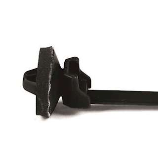 Lanière de fixation 160x4.6mm à pied ancre en PA66HS noir - T50SOSSFT6.5EMDL|HellermannTyton-HNE15600264