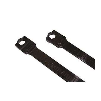 Lanière de fixation 246x12.7mm pour goujon D 9.5 mm en PA66HIRHSW noir - WSS380|HellermannTyton-HNE15700403