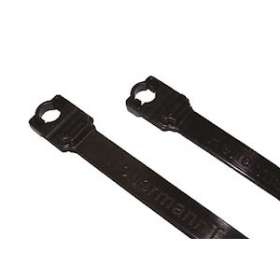 Lanière de fixation 323x12.7mm pour goujon D 9.5 mm en PA66HIRHSW noir - WSI380|HellermannTyton-HNE15700404