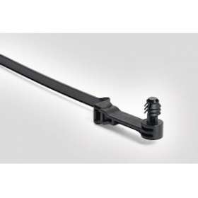 Lanière avec pied sapin 202x5mm Dtrou 5.6 mm en PA66HIRHSW noir-T50ROSFT5.6SO25|HellermannTyton-HNE15700421