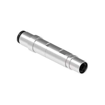 Contact pneu. métallique droit femelle diam. Ext. 3mm racc. rapide avec valve|Ilme-IL1CX3.0MPQV