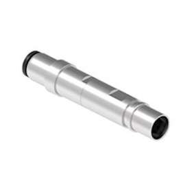 Contact pneumatique métal femelle diam. extérieur 6mm racc. rapide - avec valve|Ilme-IL1CX6.0MPQV