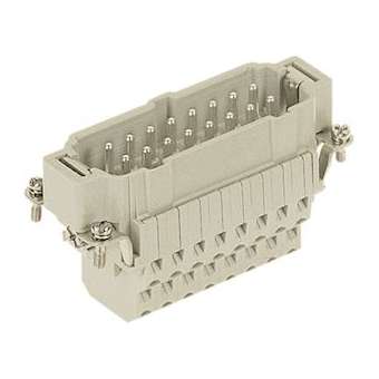 Han ESS 16 Pos. M Insert Double Cage Cla|Harting-HRG09330162672