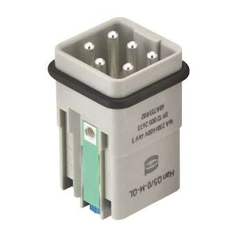 Han Q 5/0 Insert male quick lock 1,5mm|Harting-HRG09120052634