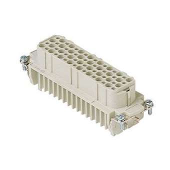 Insert femelle à sertir 64P+T 10A 250 gabarit 104.27|Ilme-IL1CDF64