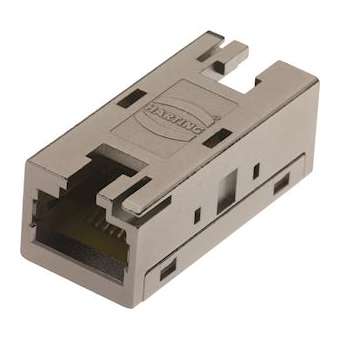 RJI RJ45 10G Cat6, 8p IP20 coupler|Harting-HRG09455451560