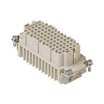 Insert femelle à sertir 72P+T 10A 250V gabarit 77.27|Ilme-IL1CDDF72