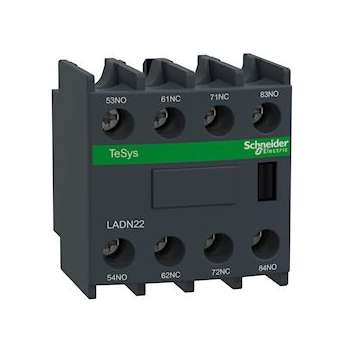 TeSys D - bloc contacts auxiliaires frontaux - 2F+2O - bornes vis-étriers|Schneider Electric-SCHLADN22