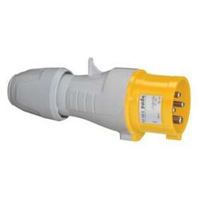 Fiche droite 3P+T IP44 100V à 130V 16A|Legrand-LEG555122