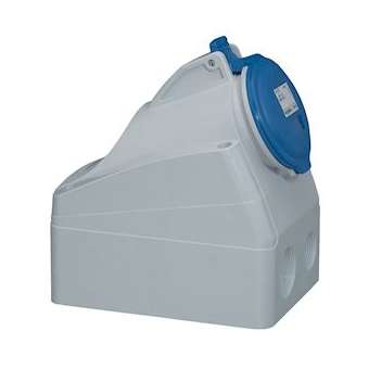 Socle saillie P17 3P+T 32A 200/250V~ IP44|Legrand-LEG555255