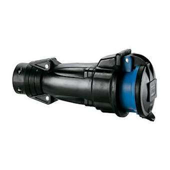 Prise mobile Hypra IP44 63A - 200V~ à 250V~ - 2P+T - caoutchouc|Legrand-LEG053692