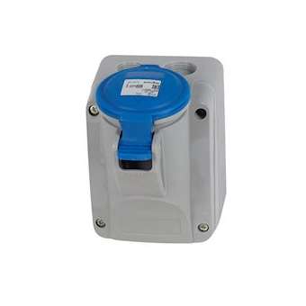 Socle saillie P17 3P+T 16A 200/250V IP44|Legrand-LEG555155