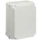 Boîtier industriel plastique IP55 IK08 couvercle opaque 2 verrous 310x240x160mm