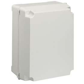 Boîtier industriel plastique IP55 IK08 couvercle opaque 2 verrous 310x240x160mm|Legrand-LEG035054