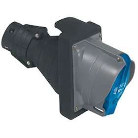 Prisinter mobile Hypra IP44/55 63A - 200V~ à 250V~ - 3P+T - caoutchouc|Legrand-LEG053606