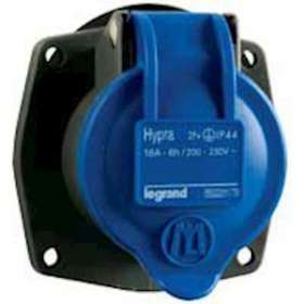 Prise Hypra 16A pour remplacement Martin Lunel 16A -3P+T -200/250V~ -plastique|Legrand-LEG052181