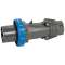 Fiche mobile droite Hypra IP66/67-55 63A - 200V~ à 250V~ - 3P+T