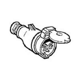 Prise mobile plastique avec presse-étoupe Martin Lunel 2P IP44 16A 24V~|Legrand-LEG054727