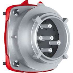 PN Connecteur Métal Size.1 IP66/67 2P 30A 24V AC|Marechal-MAR09N808A