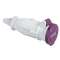 PratiKa - prise mobile industrielle - 16 A - 2P - 20-25 V CA - IP44