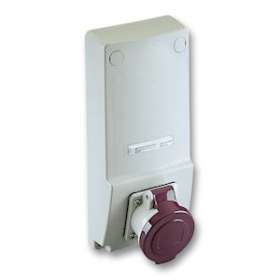 PratiKa - socle de prise avec transfo. - 16 A 2P - 230 V CA - IP44 - sur panneau|Schneider Electric-SCH82026