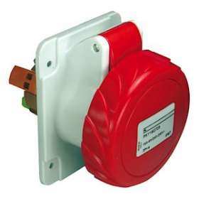 PratiKa - socle de prise industrielle droite 32 A - 3P+N+T - 380-415 V CA - IP67|Schneider Electric-SCHPKY32G735
