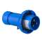 PratiKa - fiche mobile industrielle droite - 32 A - 2P+T - 200-250 V CA - IP67