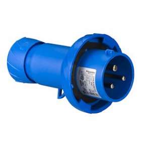 PratiKa - fiche mobile industrielle droite - 32 A - 2P+T - 200-250 V CA - IP67|Schneider Electric-SCHPKX32M723