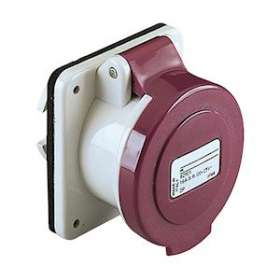 PratiKa - socle de prise industrielle droite - 16 A - 3P - 20-25 V CA - IP44|Schneider Electric-SCH82902