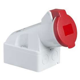 PratiKa - socle de prise industrielle - 16 A - 2P+T - 380-415 V CA - IP44|Schneider Electric-SCH83107