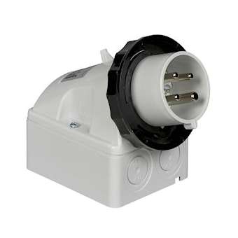 PratiKa - socle de connecteur industriel - 16 A - 3P+T - 480-500V CA - IP67|Schneider Electric-SCH83561