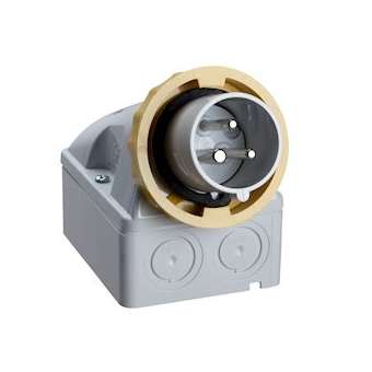 PratiKa - socle de connecteur industriel - 16 A - 2P+T - 100-130V CA - IP67|Schneider Electric-SCH83551