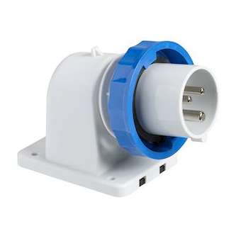 PratiKa - socle de connecteur industriel - 16 A - 3P+T - 200-250V CA - IP67|Schneider Electric-SCH83855