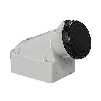 PratiKa - socle de prise industrielle - 32 A - 3P+T - 480-500 V CA - IP67|Schneider Electric-SCH83173