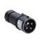 PratiKa - fiche mobile industrielle droite - 32 A - 3P+T - 480-500 V CA - IP44