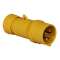 PratiKa - fiche mobile industrielle droite - 16 A - 3P+N+T - 100-130 V CA - IP44