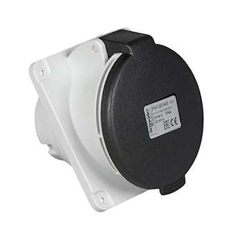 PratiKa - socle prise industrielle - 32A - IP44 - 500 - 4P - vis|Schneider Electric-SCHPKF32F444