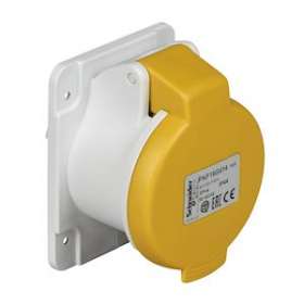 PratiKa - socle de prise droite -16A -3P+N+T - 100-130 V CA- IP44 - à vis|Schneider Electric-SCHPKF16G415