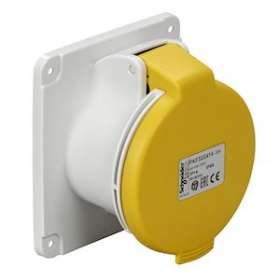 PratiKa - socle prise industrielle droite - 32A - IP44 - 110 - 3P - vis|Schneider Electric-SCHPKF32G413