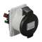 PratiKa - socle de prise industrielle droite 16 A - 3P+N+T - 480-500 V CA - IP44