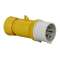PratiKa - fiche mobile industrielle droite 16 A - 3P+N+T - 100-130 V CA - IP44