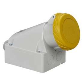 PratiKa - socle de prise industrielle - 32 A - 3P+T - 100-130 V CA - IP67|Schneider Electric-SCH83164