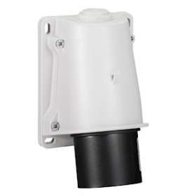 Socle connecteur PK saille inclinée, connexion vis, IP44, 32 A 3P+T 480-500 V|Schneider Electric-SCHPKE32W444