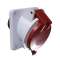 Socle TI 400V 3P+T 6H 32A IP55