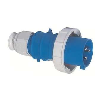 Fiche PE 230V 2P+T 6H 32A IP67|Bals-BA121240