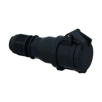 Prol noir PE 400V 3P+T 6H 16A IP44|Bals-BA1310607